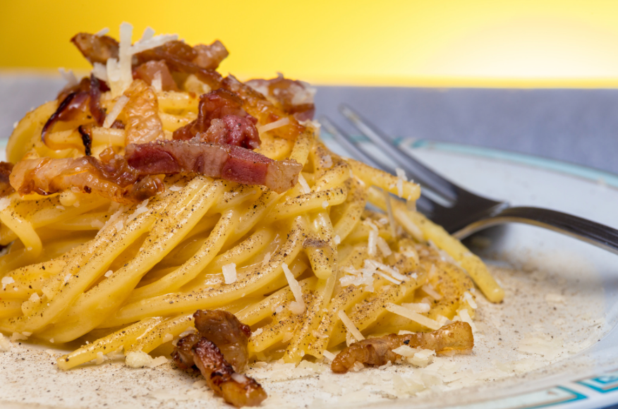 guanciale per pasta carbonara
