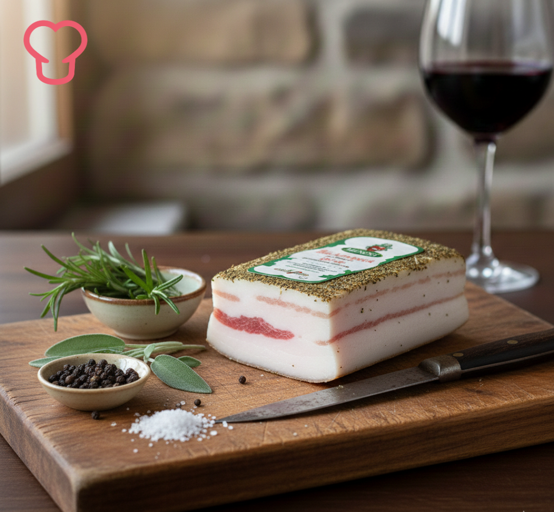 Lardo alle erbe - 400g